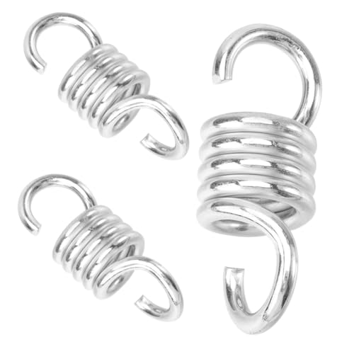 Gadpiparty 3pezzi Molle Per Altalena in Kit Molle Per Fissaggio Sacchi Di Molla Per Amaca Per Appendere Sedia Amaca