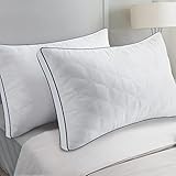 BedStory Bed Pillows for Sleeping - Queen Size Set of 2, Hotel Quality Soft & Comfortable Improve Sleep Quality, Luxury Pillows for Side, Stomach and Back Sleepers (19x 28 inch)