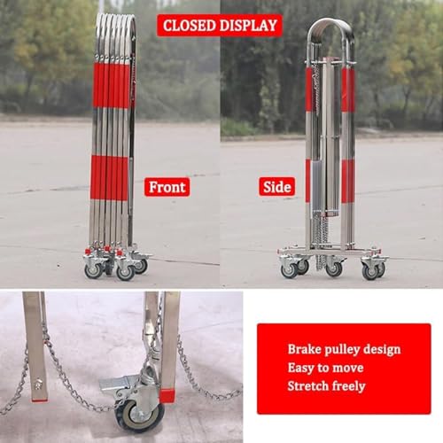 Barrière de sécurité extensible pour bloquer l'accès aux voitures - 5