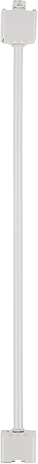 WAC Lighting H Track 120V 48in Extension Rod to Extend H Track Fixtures from Track for H Style 3-Wire Track Systems in White