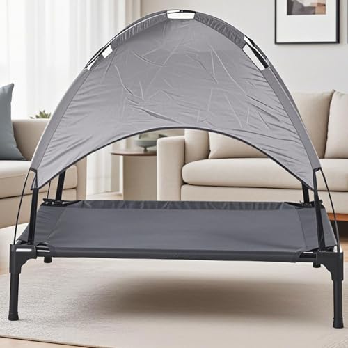 Tente d'intérieur pour chien stable avec protection solaire pour camping et terrasse - 4