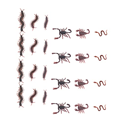 Abaodam 30 STK Halloween-Requisiten-Wurm Kinderteleskop Insektenspielzeug Halloween deko Halloween-Dekoration Spielzeuge Geschenke Bug Requisiten künstlich knifflige Insektenrequisiten