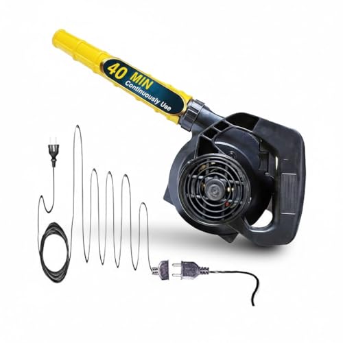 Image of ELMICO 700W 100% Copper Armature /AC Cleaner Air Blower Machine for Home /Office with Extra 10 ft. Wire /Air Blower Machine Heavy Duty continuously 40 min use /PC Cleaner /Dust Cleaner /