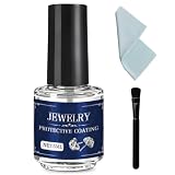 kuailaya Jewelry Sealant, Jewelry Protective Coating Forming an Efficient Isolation Barrier Invisible Protection Scratch-Resistant for Earrings Necklaces Bracelets Watches, 5ml
