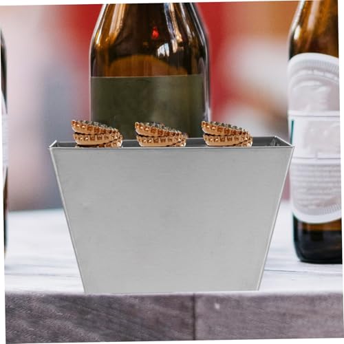Ouvre-bouteille mural en acier inoxydable, récupérateur de capsules de bar