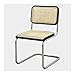 Produktbild QIFFIY Rattan Esszimmerstuhl Rückenlehne und Sitzfläche, armlose Netzrückstühle, Restaurant Hotel Side Chair Home Sun Chair (Color : B)