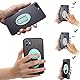 Smartphone Halterung, 2 Pack Silikon Handy Ring, KFZ Navigations Autotelefonhalter, Mobile Griffe Medienständer, Einfacher Selfie Grip, Verstärkter Finger Handy Halterung, Einfach zu Entfernen