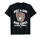 Just A Girl Who Loves Ranger Suarez Philadelphia MLBPA T-Shirt