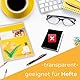 perfect line 15 Hefthüllen DIN-A5, Glas-Klar & Extra-Stark, Heftumschlag transparent, Heftschoner aus recyclebarem PP, dokumentenecht