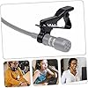 Norhogo 24pcs Microphone Windscreen Set for Lapel Microphones, 6pcs lapel microphone clip 6pcs Plastic Microphone Cord Clips 12pcs Mic Sponge Covers, Windscreen Shield Replacement Kit #4