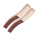 ibasenice Wooden Sanding Blocks for Piano Restoration s Shape Contour Sanding Pads Sandpaper for Sander