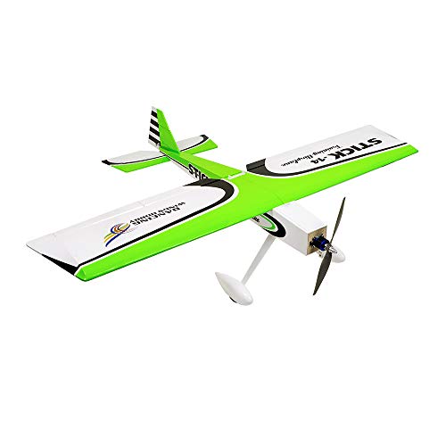 DW Hobby 1.4M Balsa ARF Stick Pre-Built Balsa Wood Electric Kit for Adults (KIT+Motor+ESC+Servo+Prop)