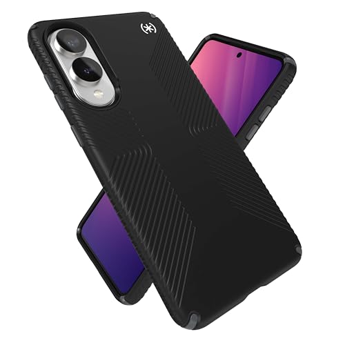 Speck Samsung Galaxy S25 Edge Case - Magnet Case, 13-Foot Drop Protection, No-Slip Grips - Magsafe - Raised Bezel and Enhanced Buttons - Presidio 2 Grip