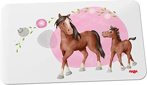 HABA 305704 - pudełko śniadaniowe z koniami, pudełko na lunch, 1 sztuka