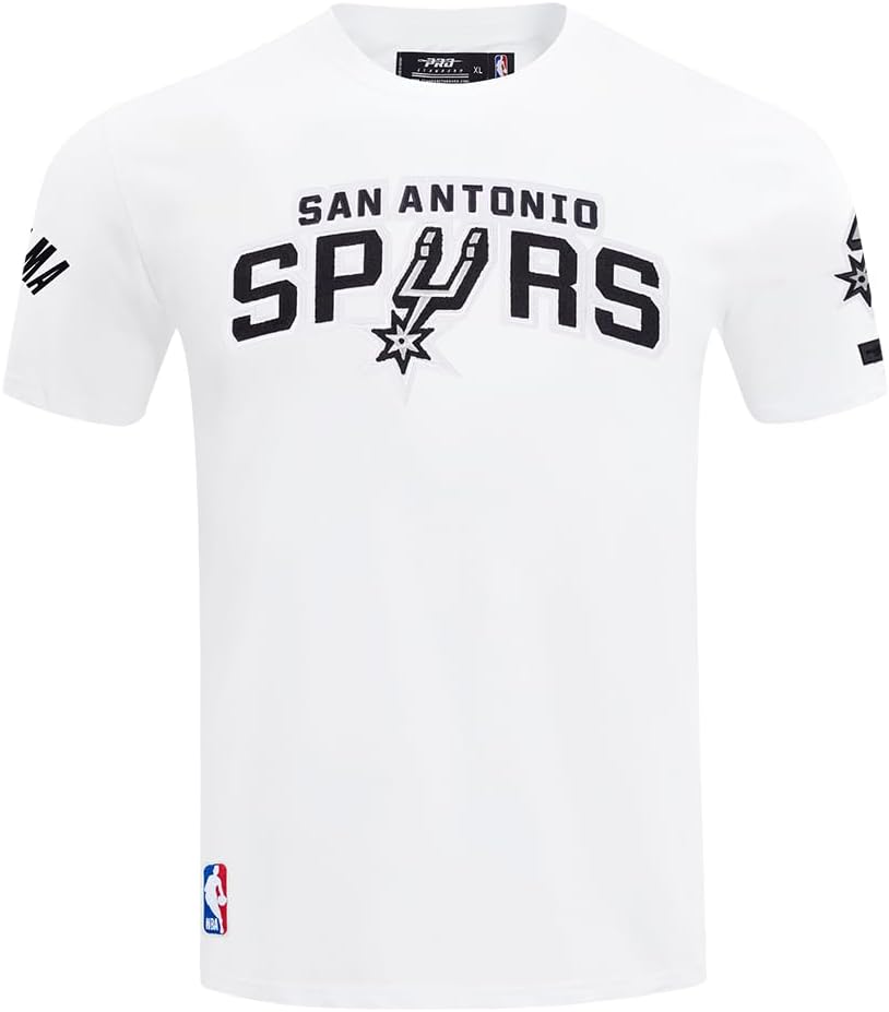 Pro Standard NBA Mens Mens NBA San Antonio Spurs Classic Player Cotton Short Sleeve Tee