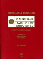 Pennsylvania Family Law Annotated 0314668586 Book Cover