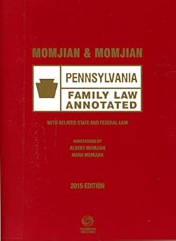 Paperback Pennsylvania Family Law Annotated Book