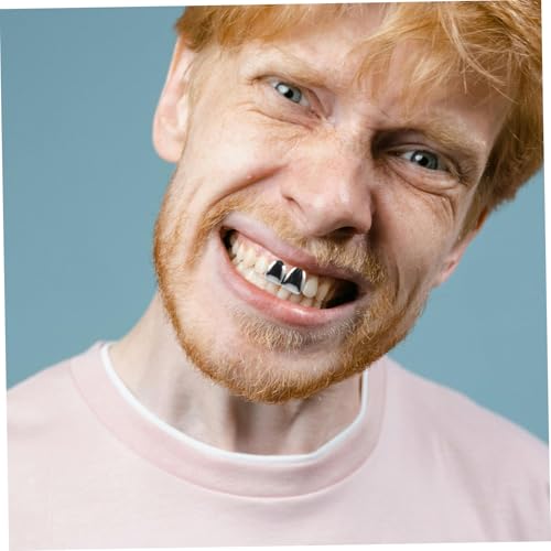 Hip Hop Teeth Grill 1 Par Metal Dental Joyería Copper miniatura 7
