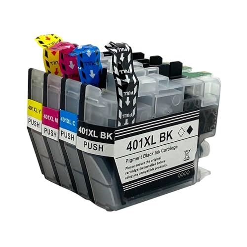 Cartouche LC401 XL encre jet premium pour des impressions nettes Brother