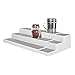 madesmart Cabinet Collection Expandable Shelf Organizer with Soft-Grip Surface and Non-Slip Feet, 14.75’’ L x 9.75’’ W x 3.50’’ H, White