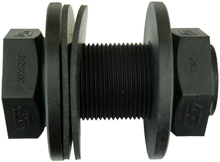 AME80_100+104 outlet adapter S60 x 6 coarse thread with reducing nipple ET 1” + GEKA-fixed coupling and brass-coupling with hose spout, IBC containers, accessories, garden, vats, rainwater tanks, adapters, fitting, cans, cistern, ton