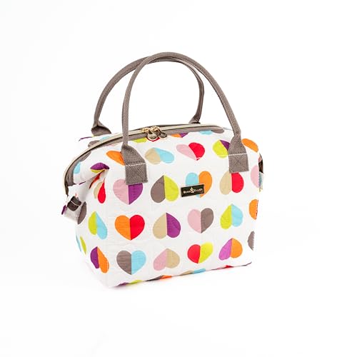 BEAU & ELLIOT Oxford Quilted Convertible Lunch Bag (Confetti)