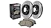 Stoptech 939.33005 Street Axle Pack Drilled, Front