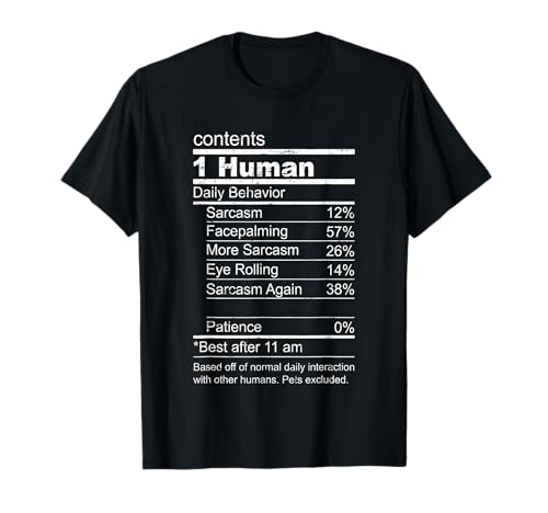 Content 1 Human Daily Behavior T-Shirt