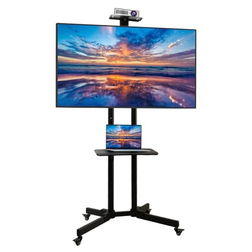 Amazon.co.jp: CLIECO テレビスタンド 32～75インチ キャスター付き
