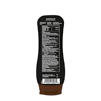 Australian Gold Sunscreen Lotion with Instant Bronzer, Broad Spectrum, Water Resistant, Non-Greasy, Oxybenzone Free, Cruelty Free, SPF 30, Coconut, 8 Fl Oz (A70902) (Pack of 3)