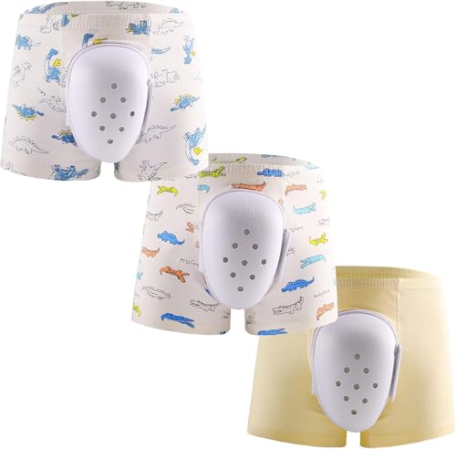 3pc Breathable Circumcision Underwear for Kids Post Circumcision Underwear Surgery Recovery Pants Protective Boxer Shorts