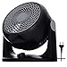 Woozoo ® by Ohyama, Ventilatore da tavolo/ventilatore da tavolo silenzioso, 34W, Regolabile verticalmente, Maniglia, 3 velocità, Per area 23m² - Woozoo PCF-HD18N - Nero