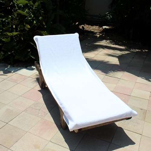 Gt Globaltex Fine Linens UNKNOWN 100% Turkish Cotton Chaise Lounge Chair Beach Club Poolsize Cotton Towel Cover thumb #4