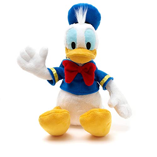 Disney Store Petite Peluche Donald Duck, 32 cm, Personnage emblématique de dans Un Joli Costume de Marin, Convient à Tous Les âges