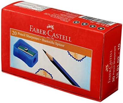Faber-Castell Pencil Sharpner - Pack of 20 (Assorted)