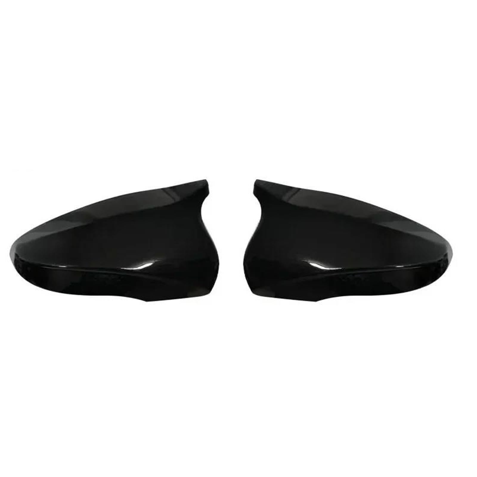 Coques Rétroviseurs Golf 6 de protection ABS noir brillant contre rayures et chocs