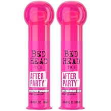 TIGI Bed Head After Party Smoothing Cream 2-Pack Ultimate Frizz Control Hair Care Products for Smooth, Shiny Hair, Summer Fruit Medley Scent, 3.38 Oz Ea