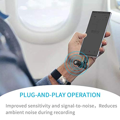 Saramonic Ultra-Compact Omnidirectional Condenser Usb-C Microphone For Smartphones, Tablets & Computers (Smartmic Uc Mini), Black #TOP1