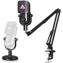 Studio-Grade Clarity: Capture ultra-clear audio with 192kHz/24-bit resolution—ideal for podcasts, vocals, music production, and voiceovers. Focused Voice Pickup: A precision 14mm cardioid condenser capsule ensures your voice is front and center, whil...