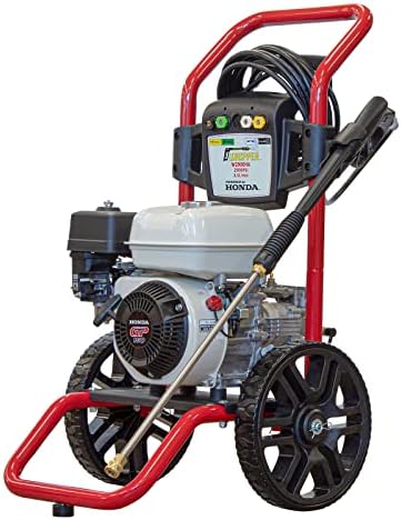 Petrol Pressure Washer Powered by HONDA GP 160 - 2900 PSI 163cc Petrol Engine Powered High Pressure Portable Jet Sprayer W2900HA Premium Power Car & Patio Cleaner