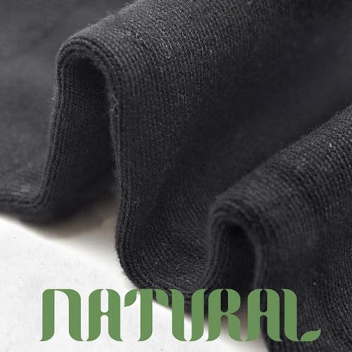 Modal Mens Crew Socks, Formal Mid-Length Dress Calf Socks 2 or 4 Pk3