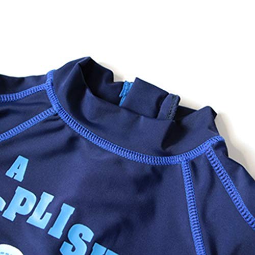3D Cartoon Shark Rash Guard Swimsuit Baby Boys Girls One-Piece Sun Protection Long Sleeve Swimwear Bathing Suit - Thumbnail 6