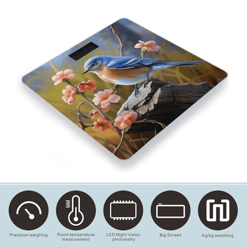 Báscula Digital de Baño con Pantalla LCD de Alta Precisión miniatura 3