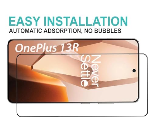 Image of ZARALA UV Tempered Glass Screen Protector Compatible for OnePlus 13R | Front And Back Screen Guard With camera lens protector