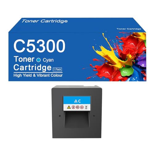 Toner C5300 Cyan Haute Capacité 31000 Pages pour Ricoh Pro C5300S Impression Éclatante