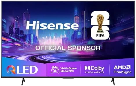 Hisense 55E7Q PRO TV 139 cm (55 Inch), 4K UHD QLED, Smart TV, 144...