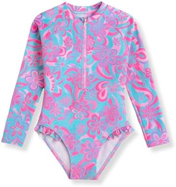 Maio Infantil Menina Manga Longa Proteção Uv Solar Criança Ideal ...