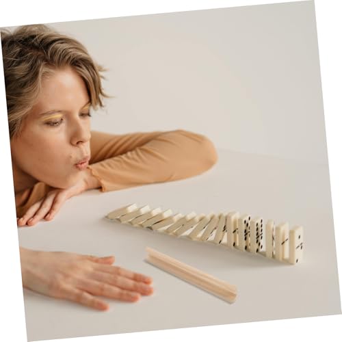 Organizador de madera para juegos y dominó miniatura 4