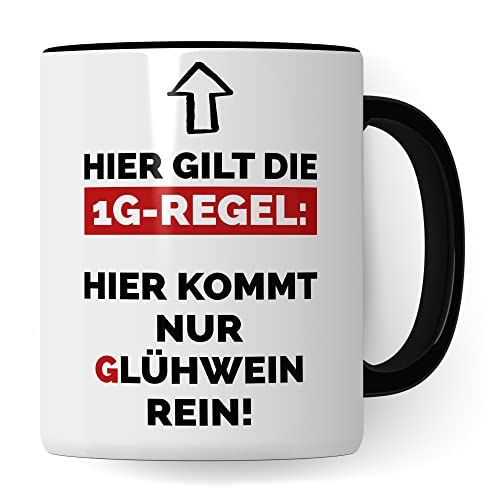 Tazza per vin brulé, regalo per Natale e Avvento, in ceramica, idea regalo