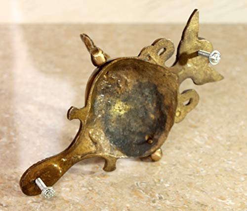 eSplanade Schutzengel Türklopfer, gelb, 4,5 x 2 x 19 cm